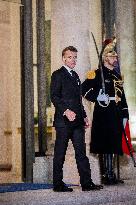 President Macron Welcomes Serbia S President Vucic - Paris