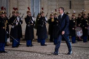 President Macron Welcomes Serbia S President Vucic - Paris