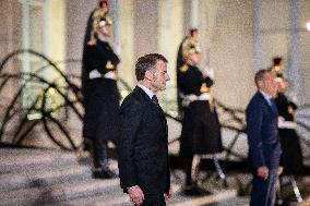 President Macron Welcomes Serbia S President Vucic - Paris