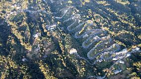 Winding Road in Enshi