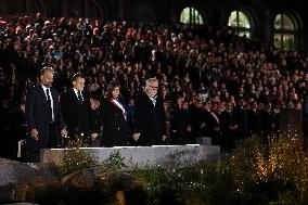 Ceremony Marking The 10th Anniversary Of The Attacks In 2015 - Paris