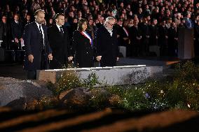 Ceremony Marking The 10th Anniversary Of The Attacks In 2015 - Paris