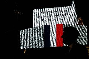 Ceremony Marking The 10th Anniversary Of The Attacks In 2015 - Paris