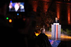 Ceremony Marking The 10th Anniversary Of The Attacks In 2015 - Paris