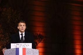 Ceremony Marking The 10th Anniversary Of The Attacks In 2015 - Paris