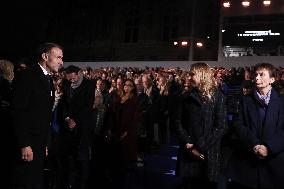 Ceremony Marking The 10th Anniversary Of The Attacks In 2015 - Paris