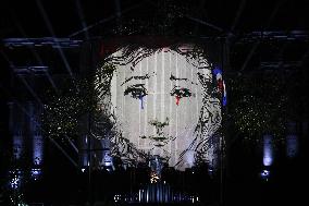 Ceremony Marking The 10th Anniversary Of The Attacks In 2015 - Paris