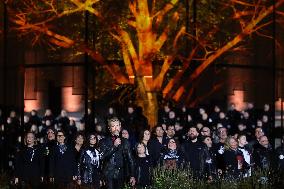 Ceremony Marking The 10th Anniversary Of The Attacks In 2015 - Paris