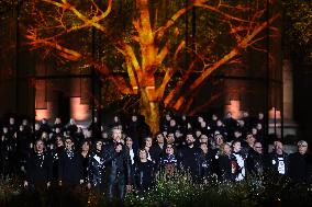 Ceremony Marking The 10th Anniversary Of The Attacks In 2015 - Paris