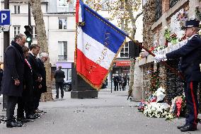 Tribute To Victims At La Belle Equipe - Paris