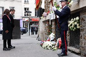 Tribute To Victims At La Belle Equipe - Paris