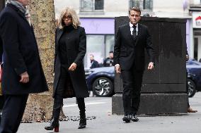 Tribute To Victims At La Belle Equipe - Paris