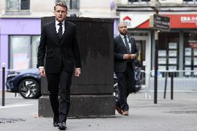 Tribute To Victims At La Belle Equipe - Paris