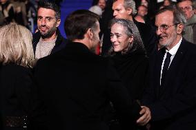 Ceremony Marking The 10th Anniversary Of The Attacks In 2015 - Paris