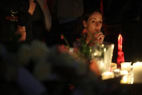 Tribute To Victims At Place De LA Republique - Paris
