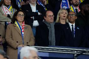 VIPs At France vs Ukraine
