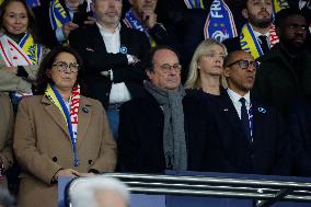 VIPs At France vs Ukraine