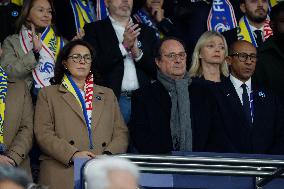 VIPs At France vs Ukraine