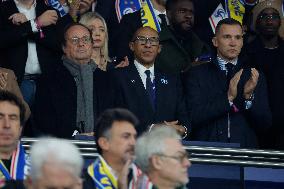 VIPs At France vs Ukraine
