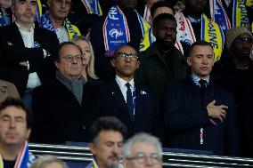 VIPs At France vs Ukraine