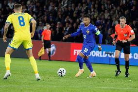 World Cup 2026 qualifying match France vs Ukraine