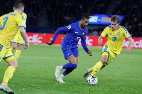 World Cup 2026 qualifying match France vs Ukraine