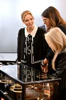 NO TABLOIDS - Princess Charlene Of Monaco At Opening Of Second Edition Of Joya - Monaco