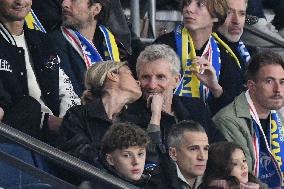 Celebs at FIFA World Cup Qualifiers - France Ukraine