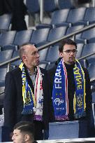 Celebs at FIFA World Cup Qualifiers - France Ukraine