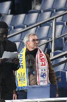 Celebs at FIFA World Cup Qualifiers - France Ukraine