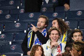 Celebs at FIFA World Cup Qualifiers - France Ukraine