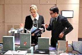 NO TABLOIDS - Princess Charlene Of Monaco At Opening Of Second Edition Of Joya - Monaco