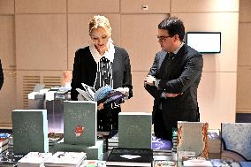 NO TABLOIDS - Princess Charlene Of Monaco At Opening Of Second Edition Of Joya - Monaco