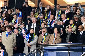 Celebs at FIFA World Cup Qualifiers - France Ukraine