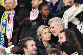 Celebs at FIFA World Cup Qualifiers - France Ukraine