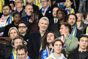 Celebs at FIFA World Cup Qualifiers - France Ukraine