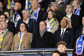 Celebs at FIFA World Cup Qualifiers - France Ukraine