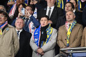 Celebs at FIFA World Cup Qualifiers - France Ukraine