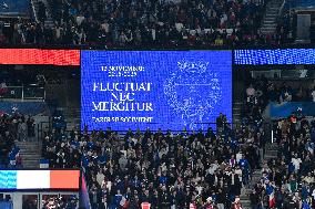 Celebs at FIFA World Cup Qualifiers - France Ukraine