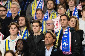 Celebs at FIFA World Cup Qualifiers - France Ukraine