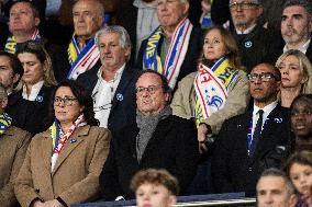 Celebs at FIFA World Cup Qualifiers - France Ukraine