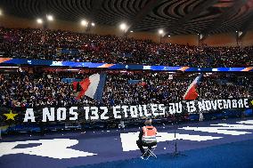 Celebs at FIFA World Cup Qualifiers - France Ukraine