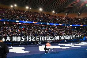 Celebs at FIFA World Cup Qualifiers - France Ukraine