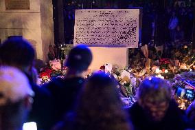 Bataclan Commemoration of November 2015 Attacks - Paris