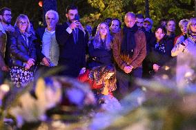 Bataclan Commemoration of November 2015 Attacks - Paris