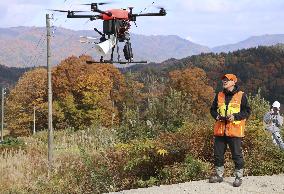 Drone to repel bears