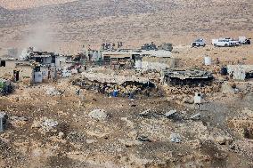 Army Razes South Hebron Structures - Palestine