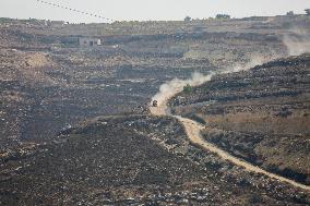Palestinians Protest Against Israeli Settlers Near Hebron - Palestine