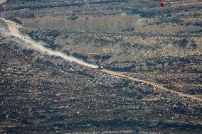 Palestinians Protest Against Israeli Settlers Near Hebron - Palestine