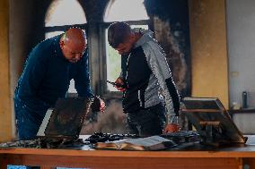West Bank Mosque Arson Attack - Palestine